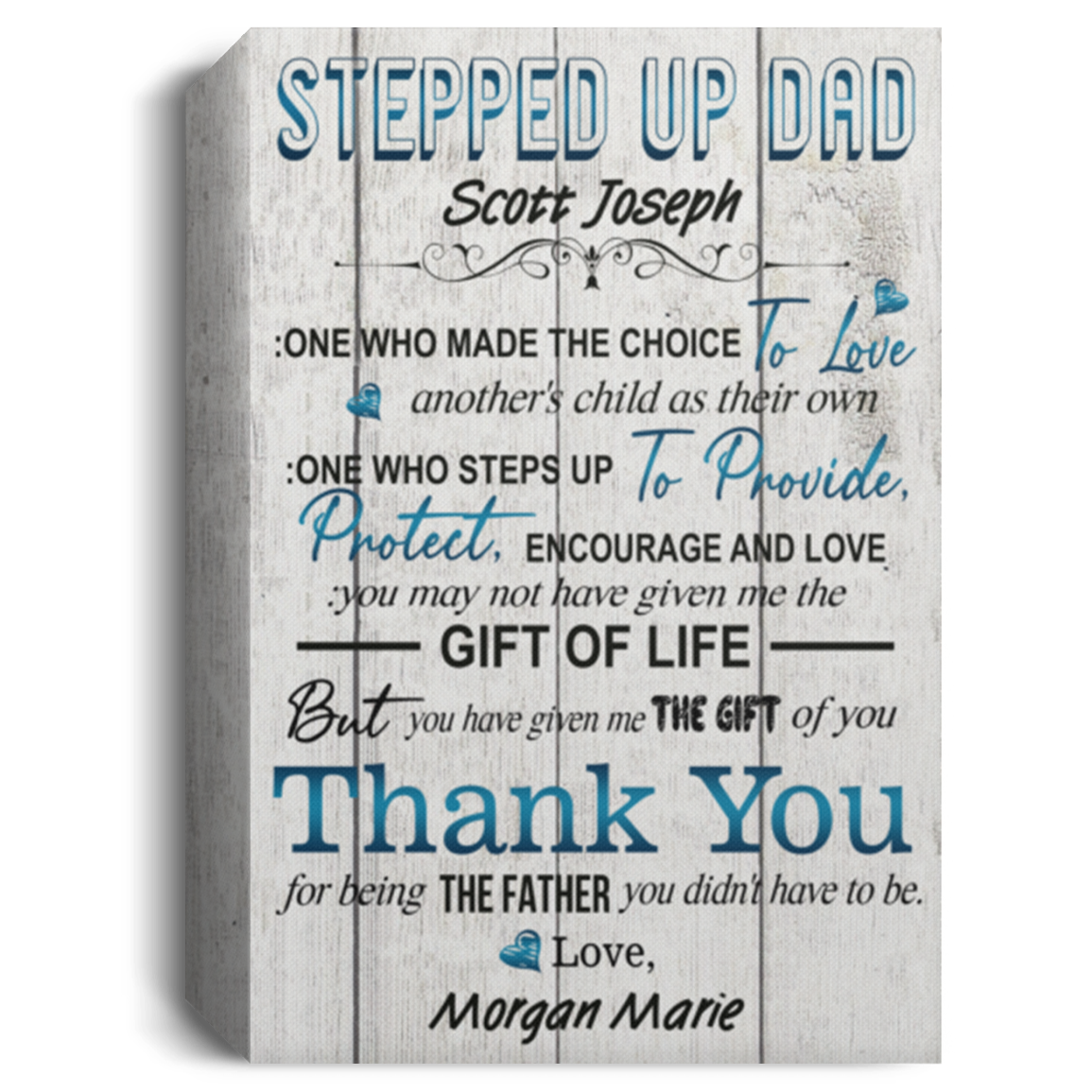 8x12Grandma Judy Gray