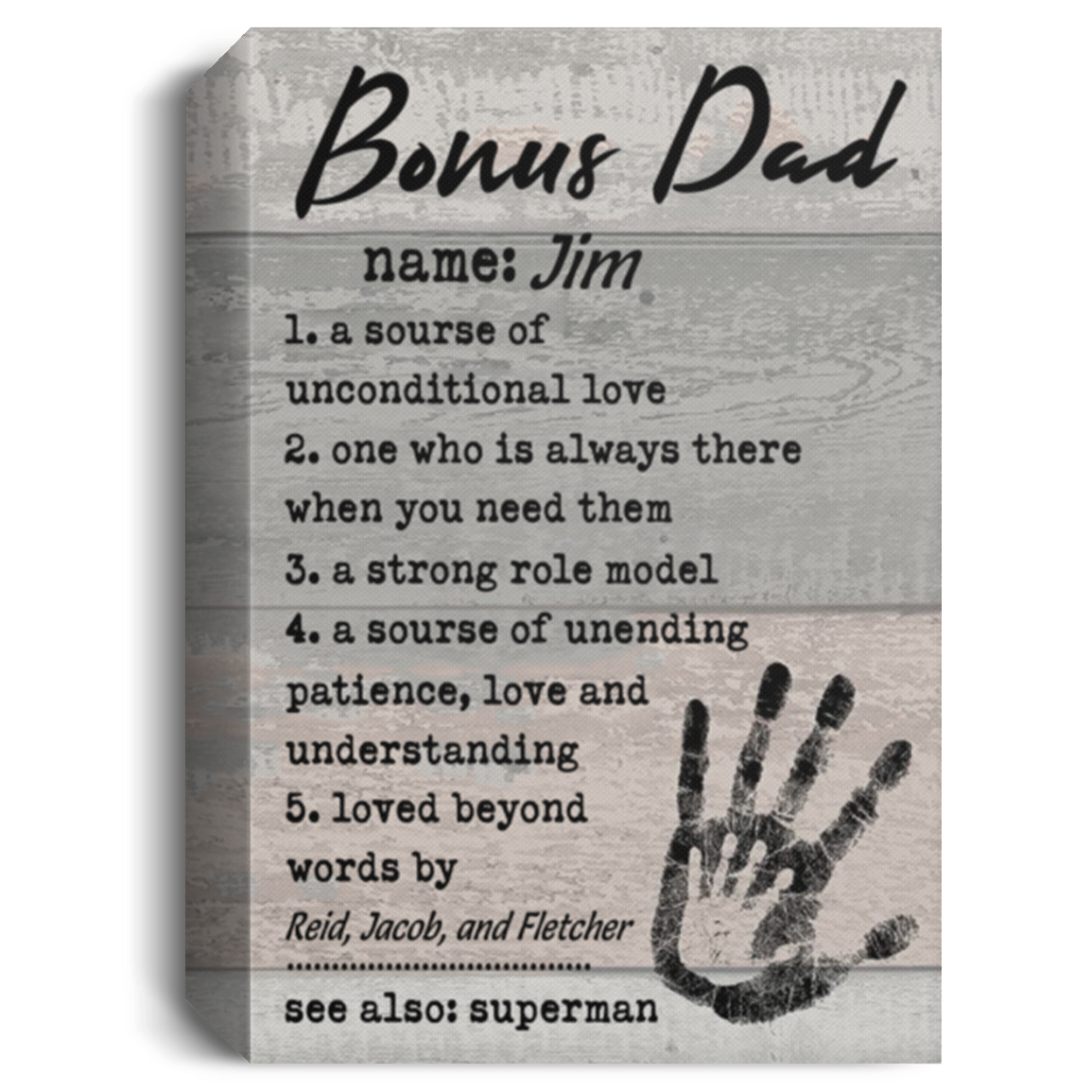 8x12Jim Donahue And Kristen Remington