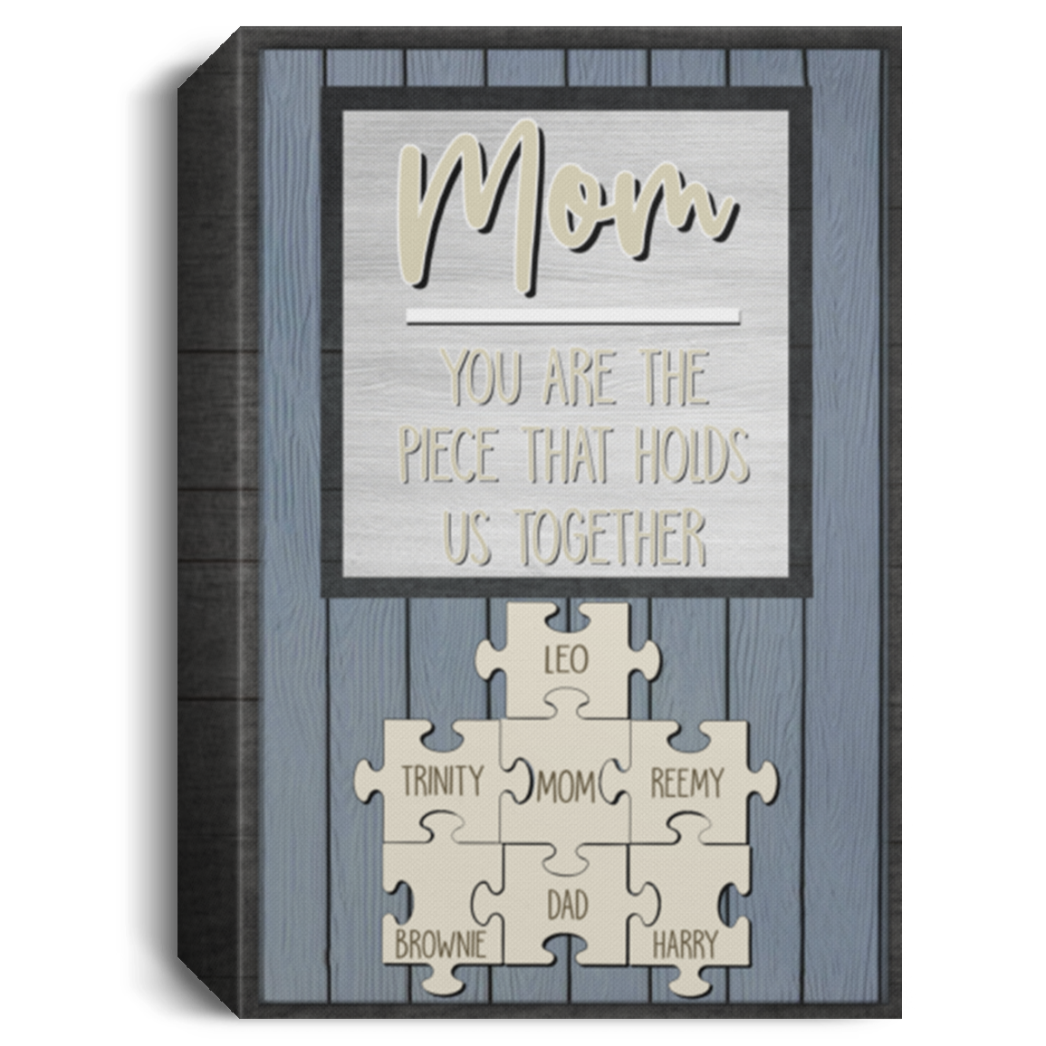 8x12Leo, Trinity, Dad, Reemy, Brownie, Harry