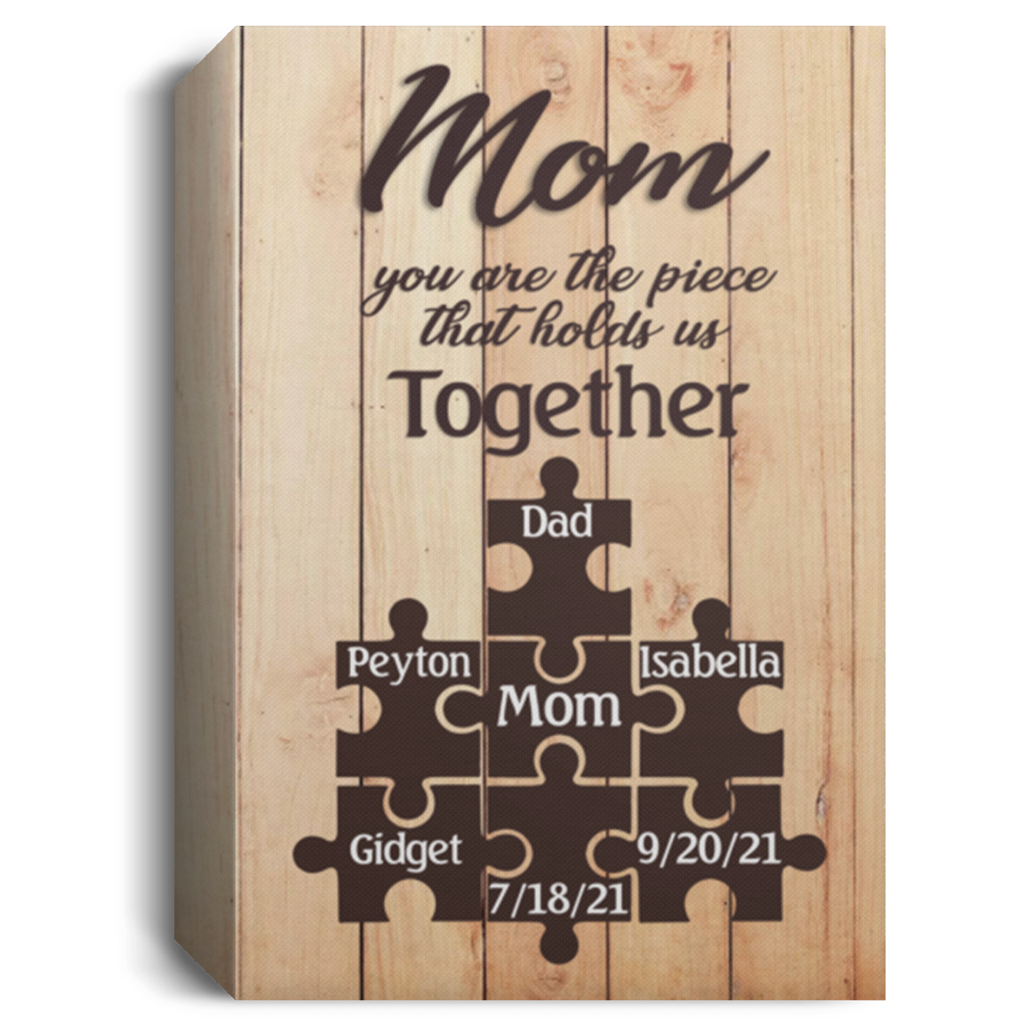 12x18Dad Peyton Isabella Gidget