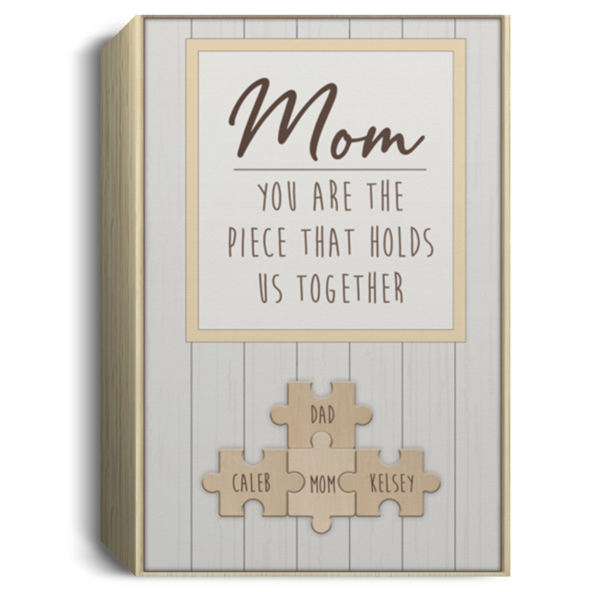 12x18Mom in the middle, Dad top center, Caleb on left, Kelsey on Right