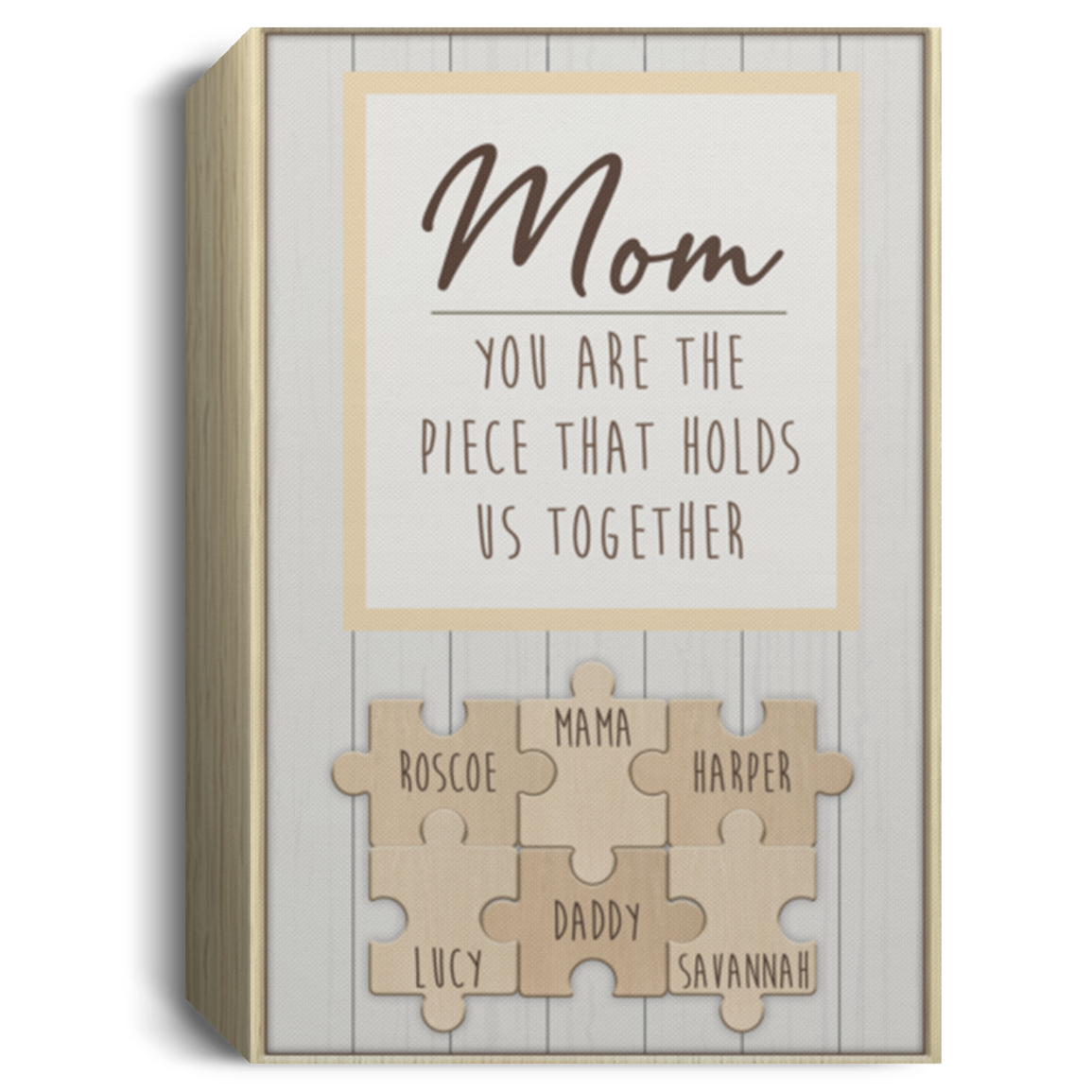 8x12Roscoe, Harper, Lucy, Daddy, Savannah