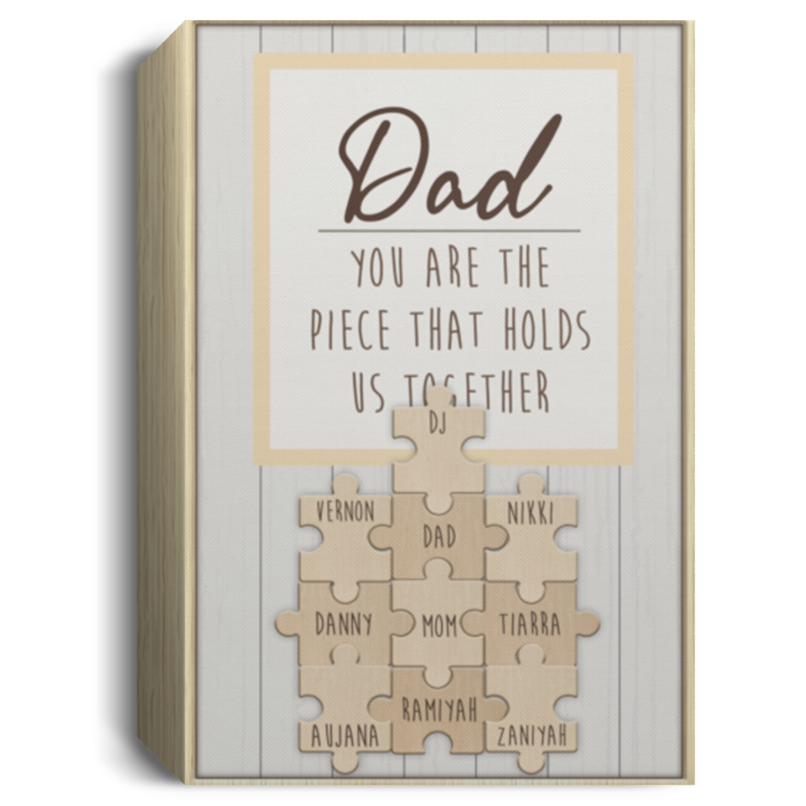 8x12Dj DaD Vernon Nikki Danny Tiarra Aujana Ramiyah Zaniyah