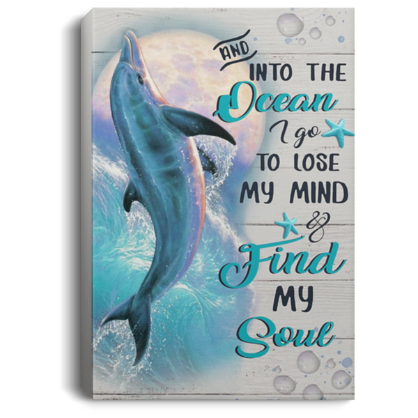 200813BB Dolphin Art Posters Inspirational Canvas Wall Art Perfect Birthday Christmas Ideas Great Gift Decoration 8x12 12x18 16x24