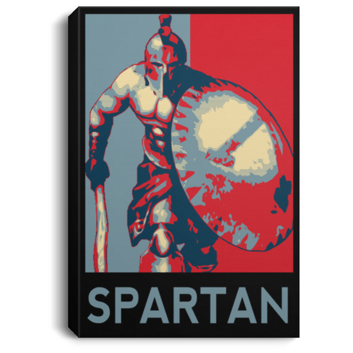 AAA200704 Spartan Wall Art Canvas For Living Room Bedroom Office Personalized Gift For Men Women On Birthday Christmas 8x12 12x18 16x24