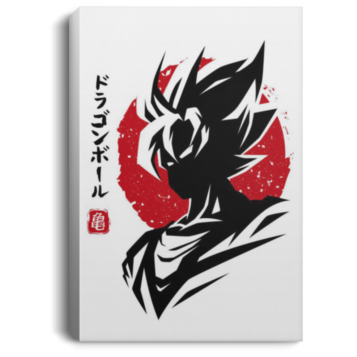 AAA200704 Goku Wall Art Canvas Vertical Decor Bedroom Living Room Office Personalized Gift For Men Women 8x12 12x18 16x24