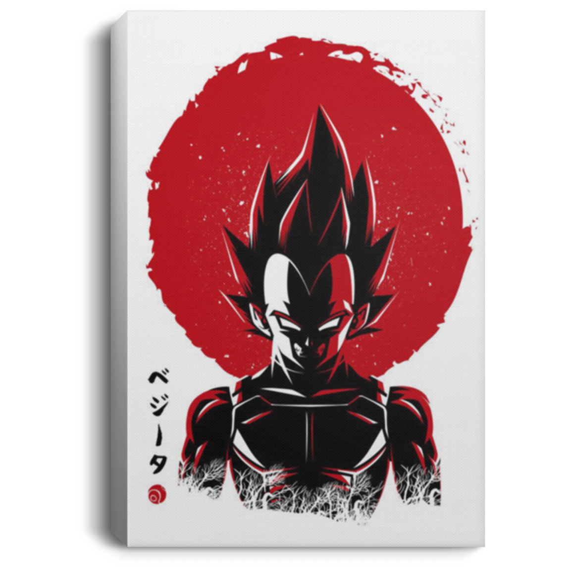 AAA200704 Vegeta Wall Art Canvas For Dragon Ball Fan Decor Bedroom Living Room Office Classroom Gift Decoration 8x12 12x18 16x24