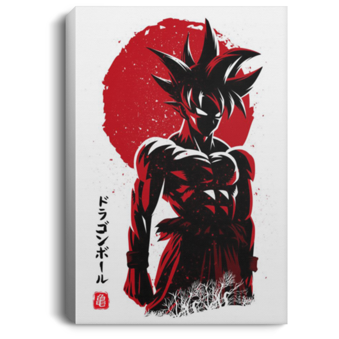 AAA200704 Goku Canvas Poster Print For Walls Bedroom Living Room Office Personalized Gift For Dragon Ball Fan 8x12 12x18 16x24