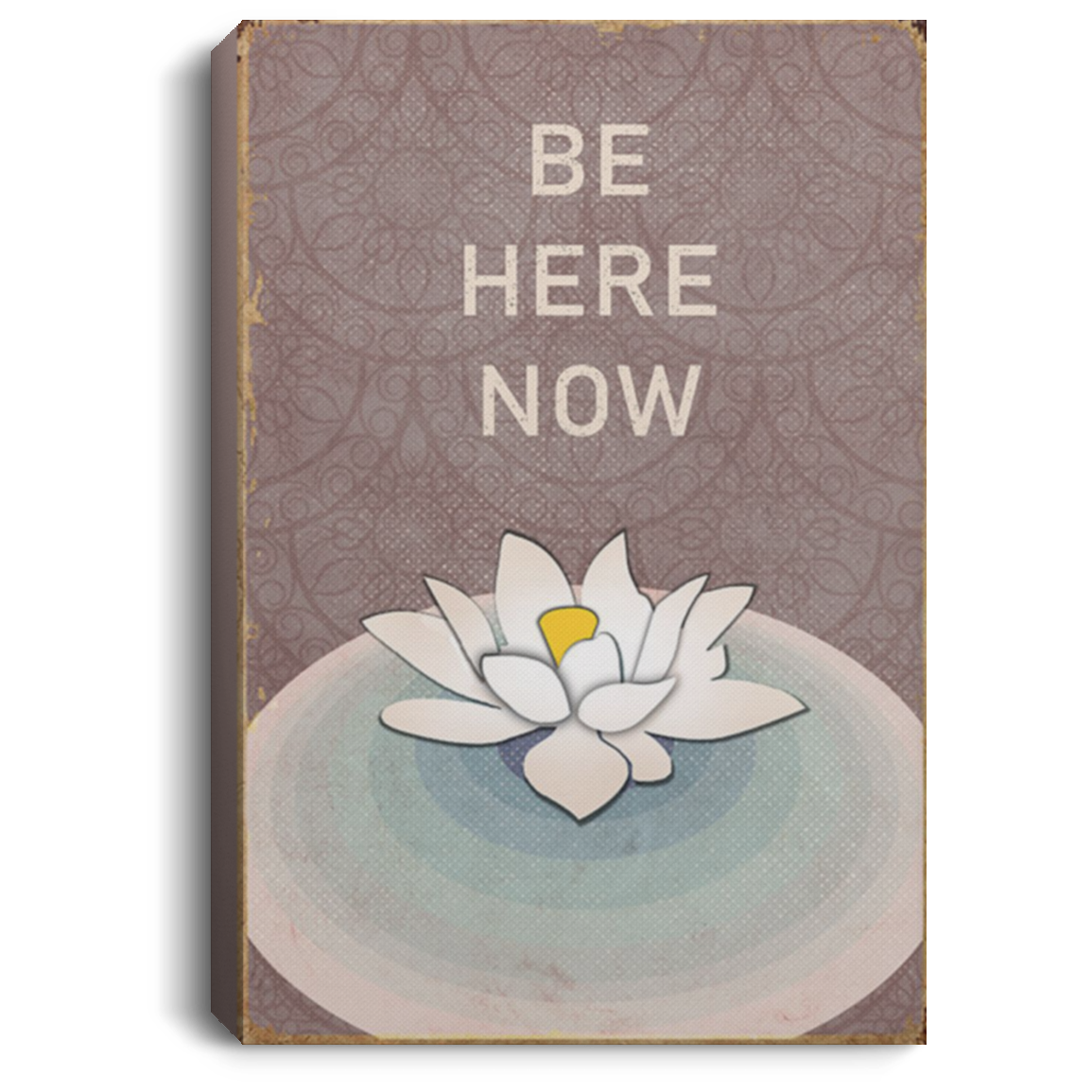200818EE Be Here Now Yoga Canvas Poster Wall Art Awesome Birthday Christmas Ideas Great Gift Decoration 8x12 12x18 16x24