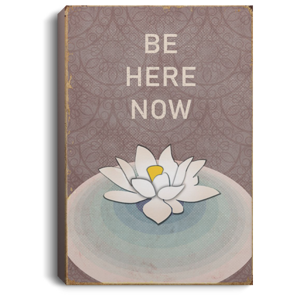 200818EE Be Here Now Yoga Canvas Poster Wall Art Awesome Birthday Christmas Ideas Great Gift Decoration 8x12 12x18 16x24