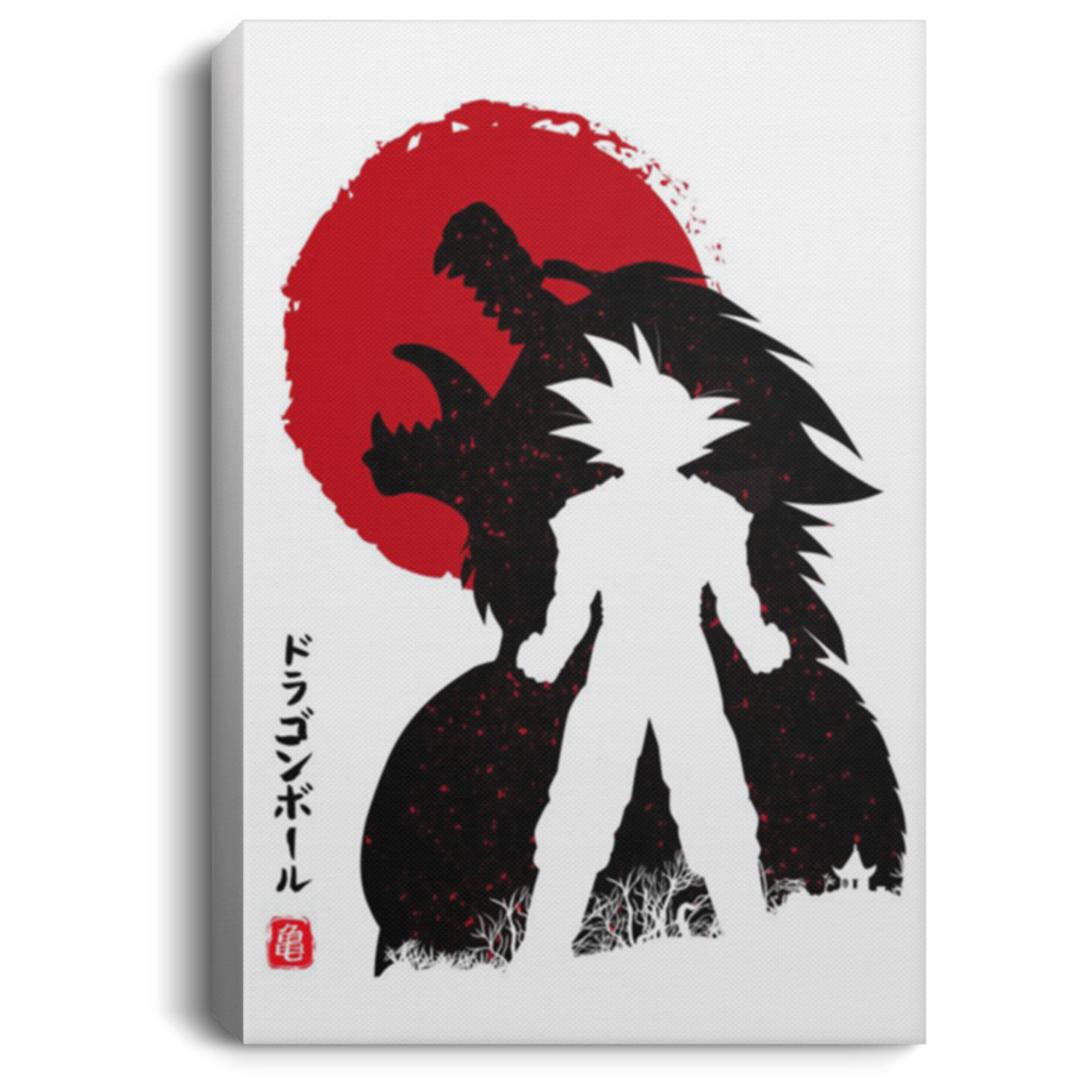 AAA200704 Goku Canvas Posters For Walls Bedroom Living Room Office Personalized Gift For Dragon Ball Fan 8x12 12x18 16x24