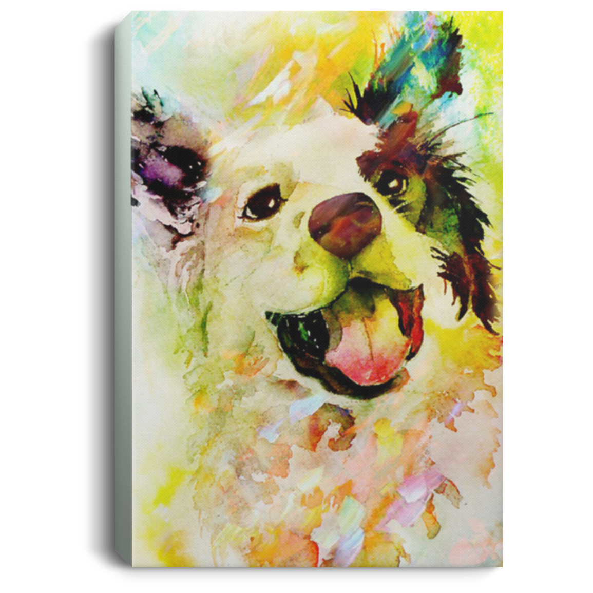 200825G Border Collie Dog Canvas Wall Art Canvas Home Perfect Birthday Christmas Ideas Great Gift Decoration 8x12 12x18 16x24