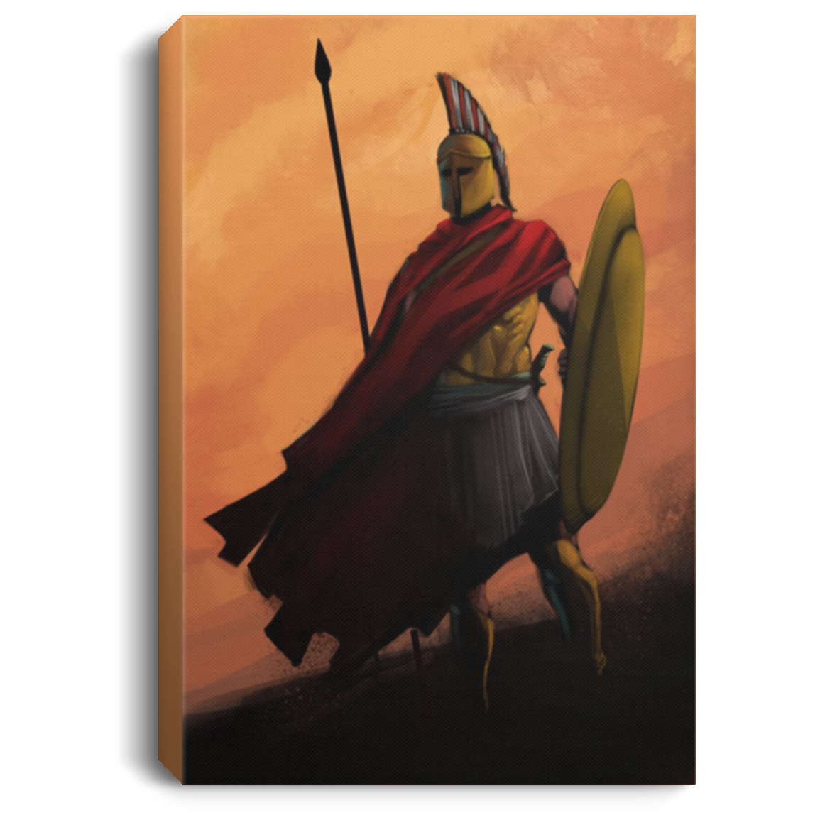 AAA200704 Spartan Wall Art Canvas Prints Decor Office Bedroom Living Room Personalized For Men Women On Birthday Christmas 8x12 12x18 16x24