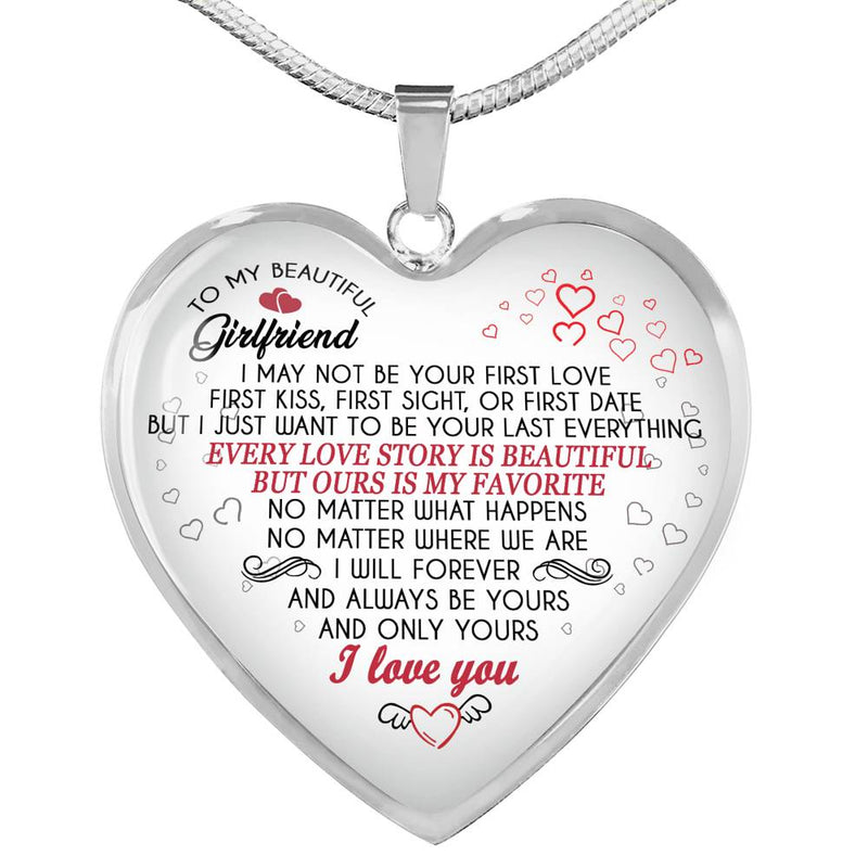 Valentine Gift For Girlfriend To My Girlfriend Pendant Necklace From Husband