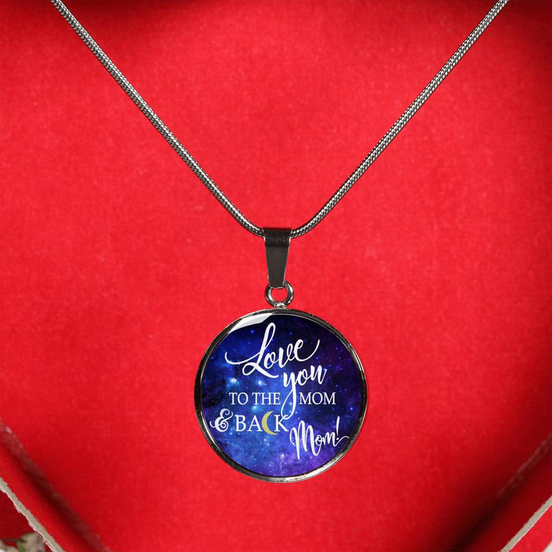 Mom Love You To The Moon and Back Luxury Necklace