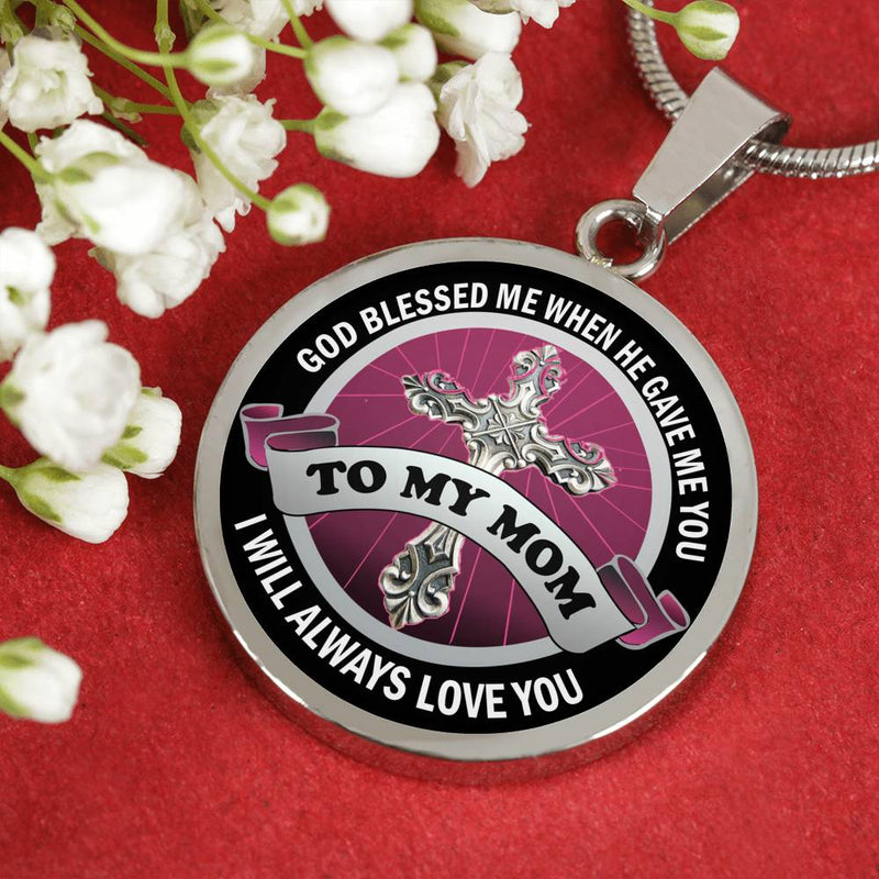To My Mom, I Always Love You Luxury Necklace