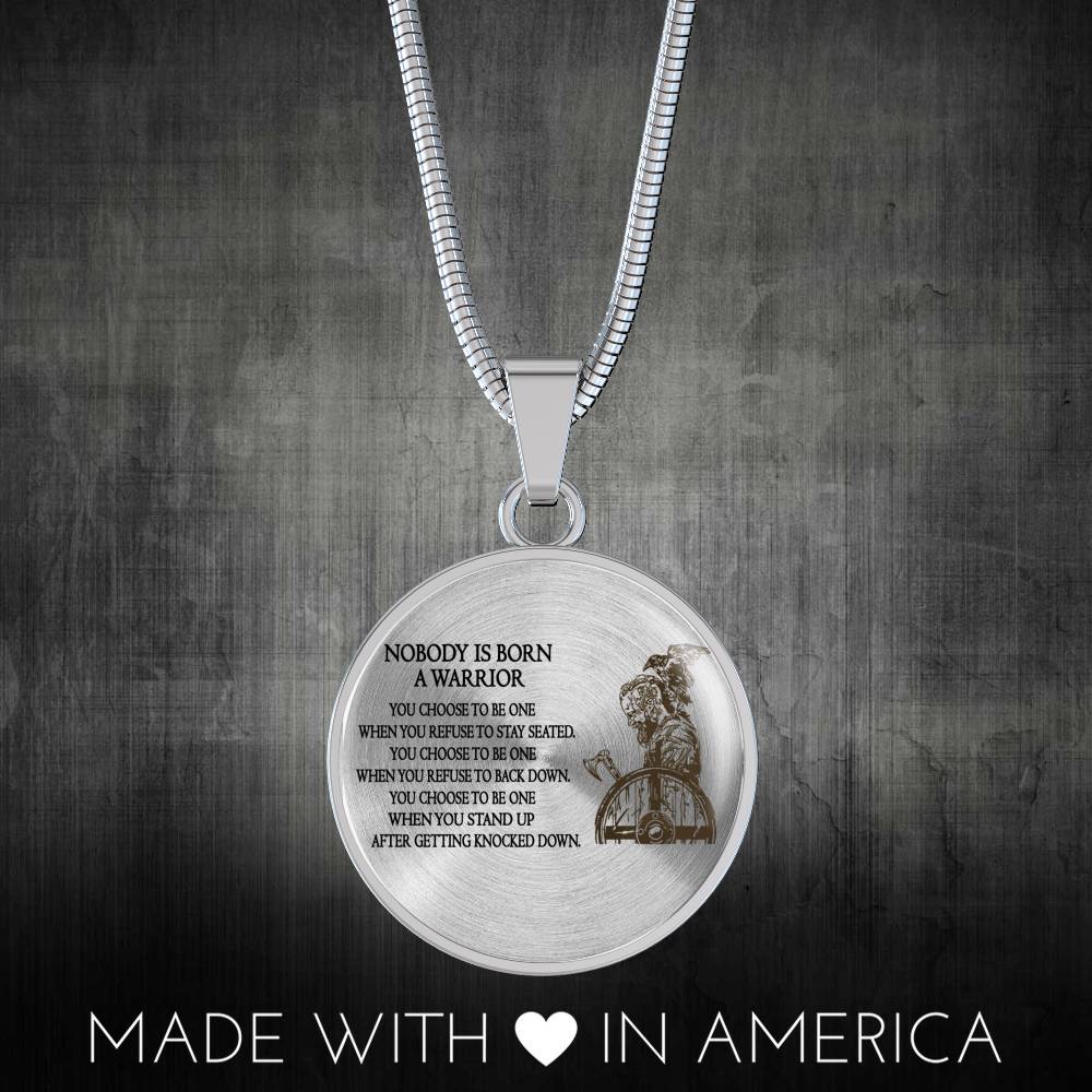 Viking Jewelry Necklace for Men - Warrior Pendant Birthday Gift Ideas for Brothers Friend Dad Husband Grandpa - Vikings Present for Men Boys