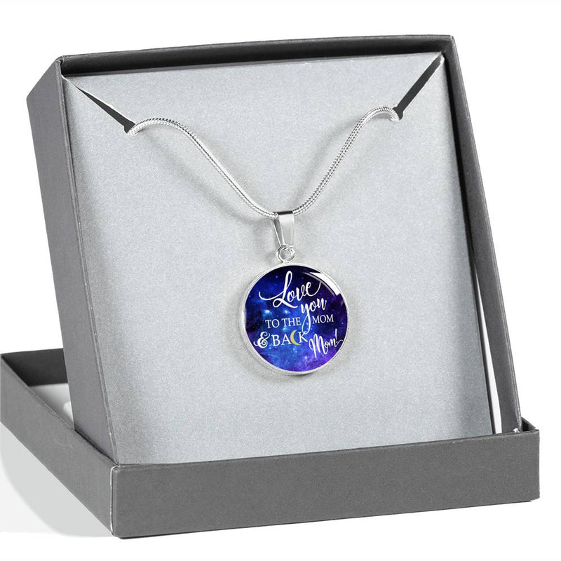 Mom Love You To The Moon and Back Luxury Necklace