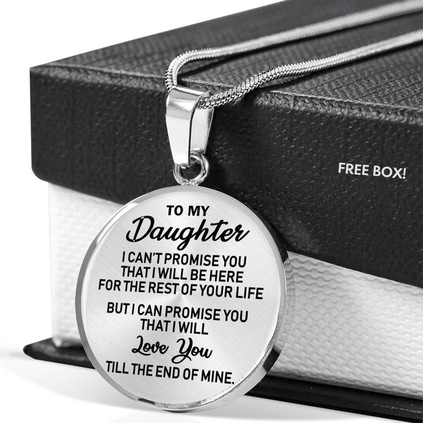 CHISIDE To My Daughter Heart Necklace From Mom Dad 181126-so-daughter-013