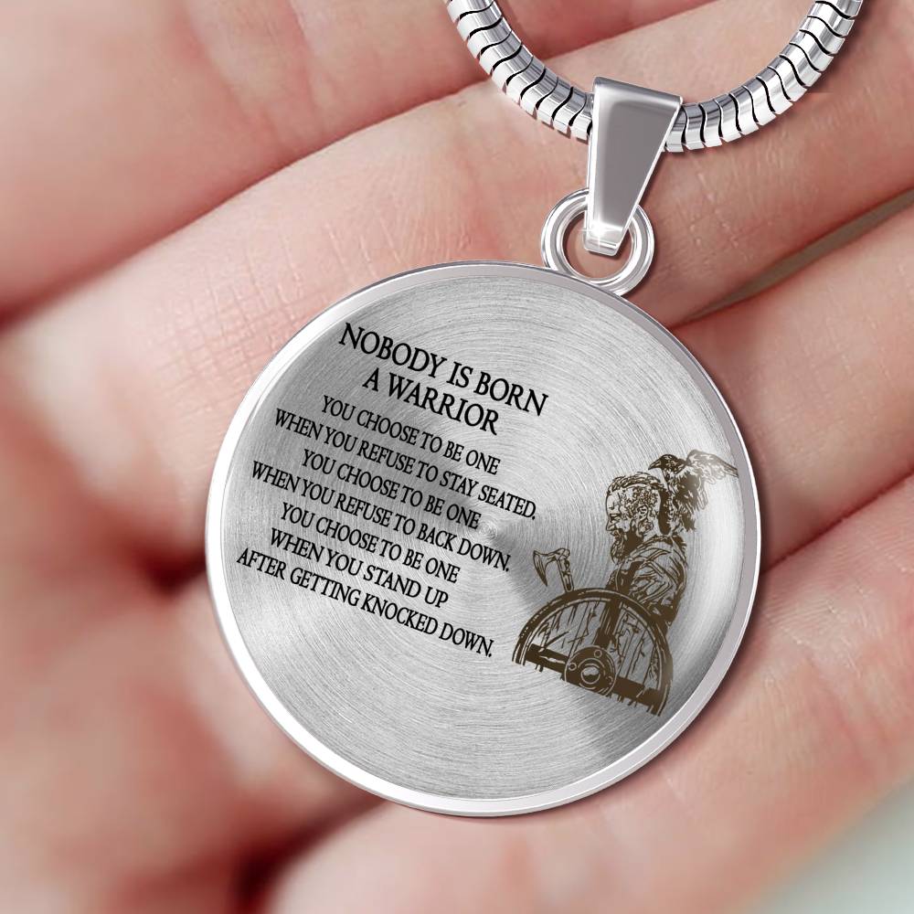 Viking Jewelry Necklace for Men - Warrior Pendant Birthday Gift Ideas for Brothers Friend Dad Husband Grandpa - Vikings Present for Men Boys