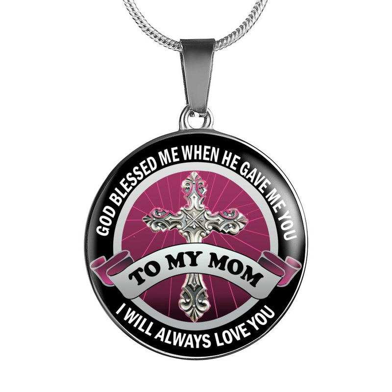 To My Mom, I Always Love You Luxury Necklace