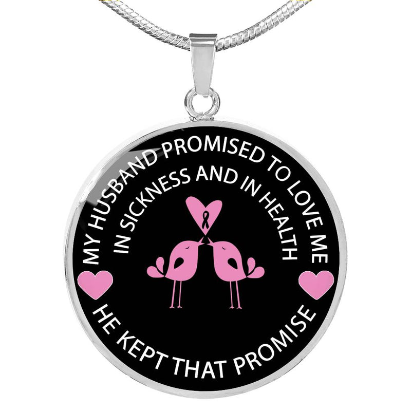 My Husband Promised To Love Me Necklace From Wife - Christmas Birthday Gifts