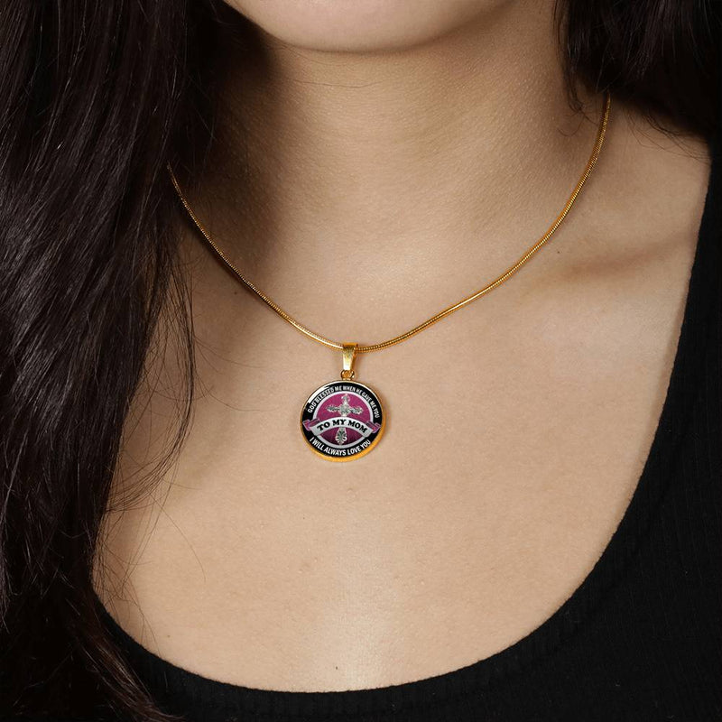 To My Mom, I Always Love You Luxury Necklace