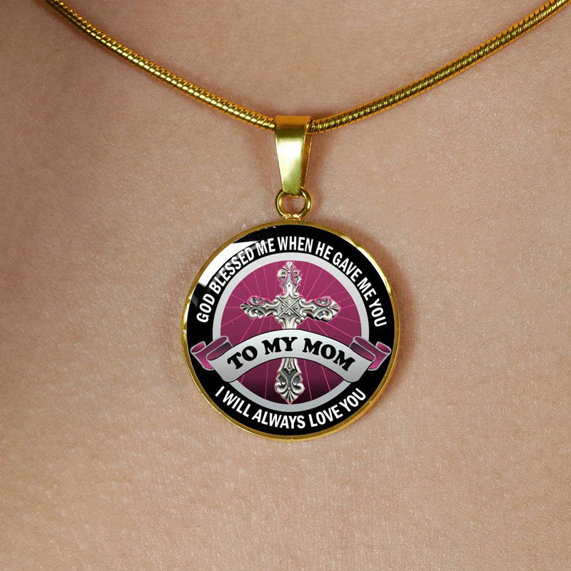 To My Mom, I Always Love You Luxury Necklace