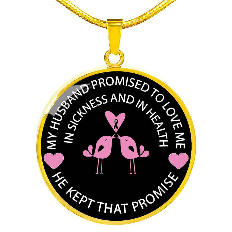 My Husband Promised To Love Me Necklace From Wife - Christmas Birthday Gifts