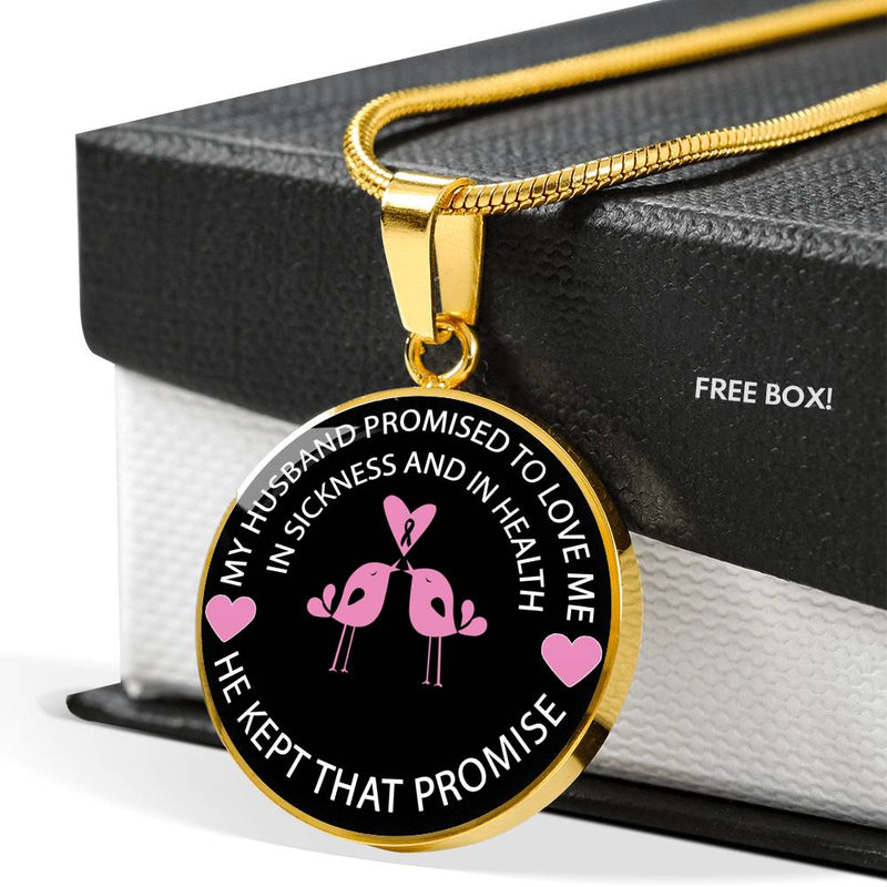 My Husband Promised To Love Me Necklace From Wife - Christmas Birthday Gifts
