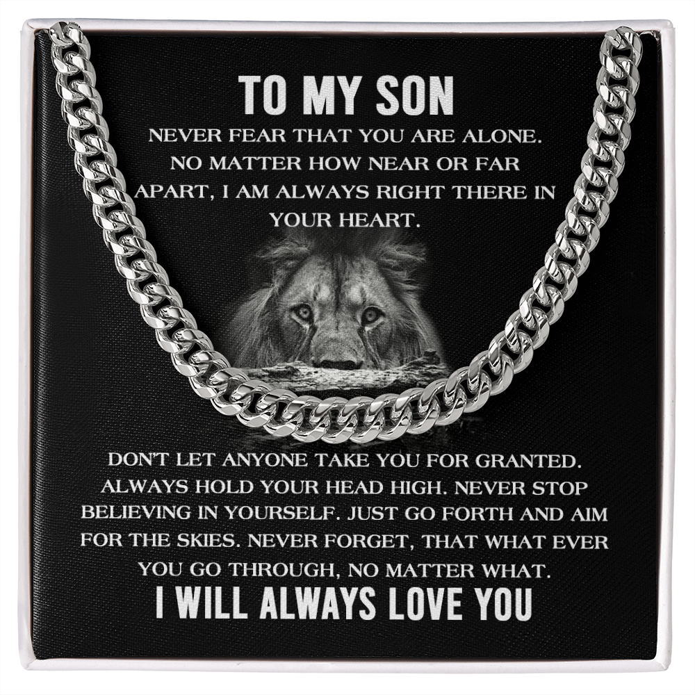 CHISIDE Lion Son From Dad necklaceson220330-006